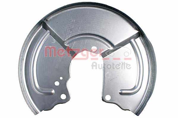 METZGER 6115422 Spritzblech, Bremsscheibe
